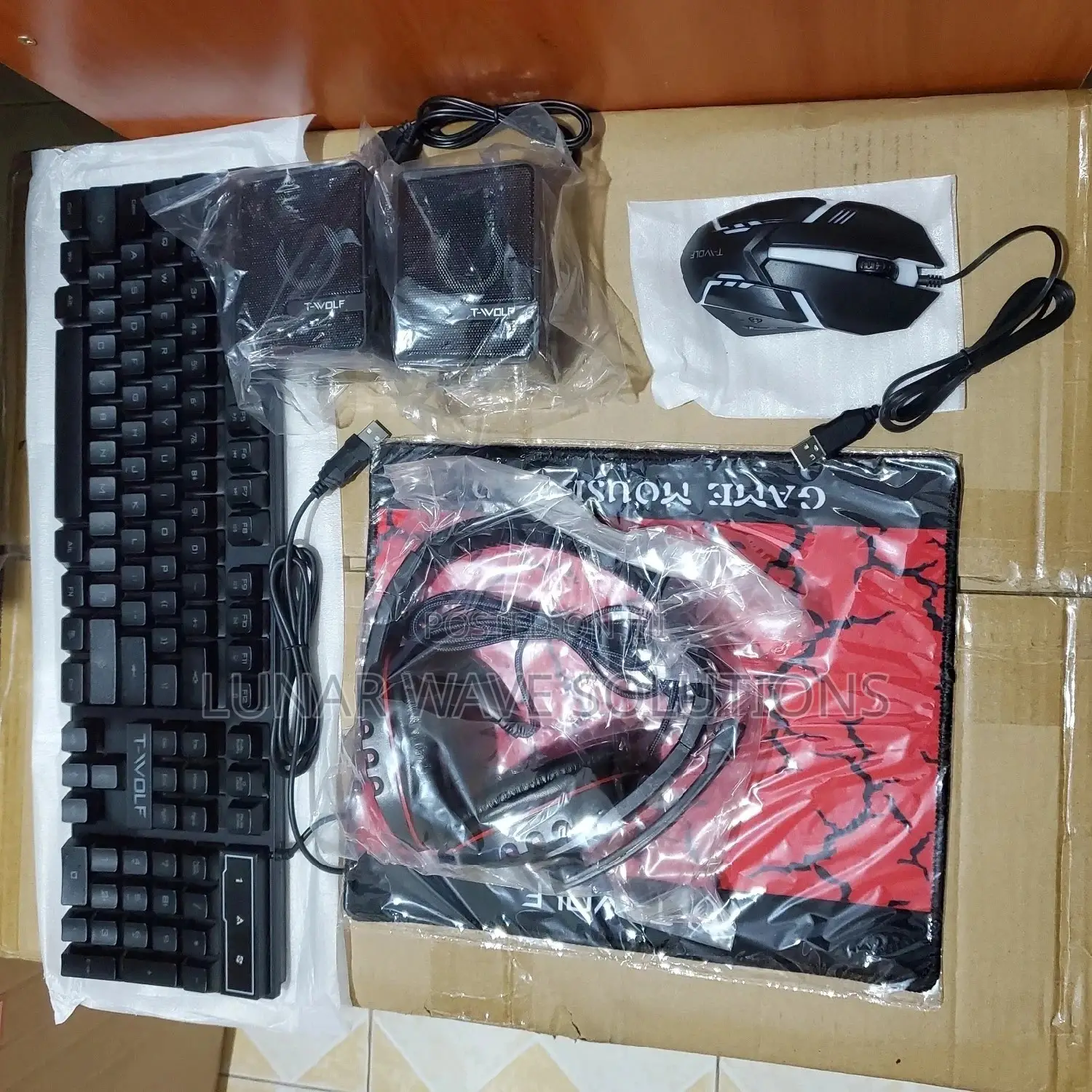 Backlit RGB Gaming Keyboard (5 in 1)