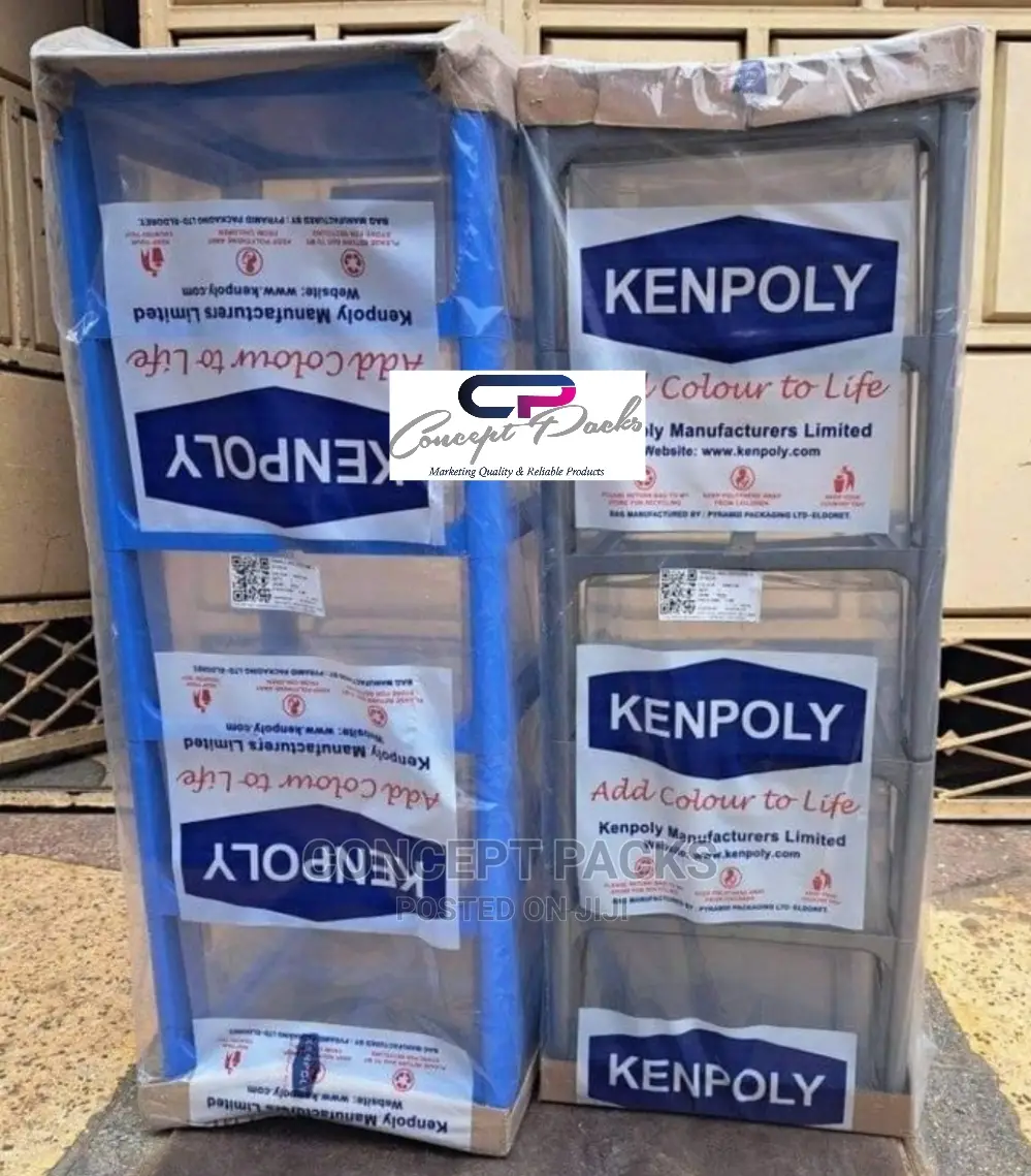5 Stack Kenpoly Portable Drawer.H1028 X W380 X L380 Mm