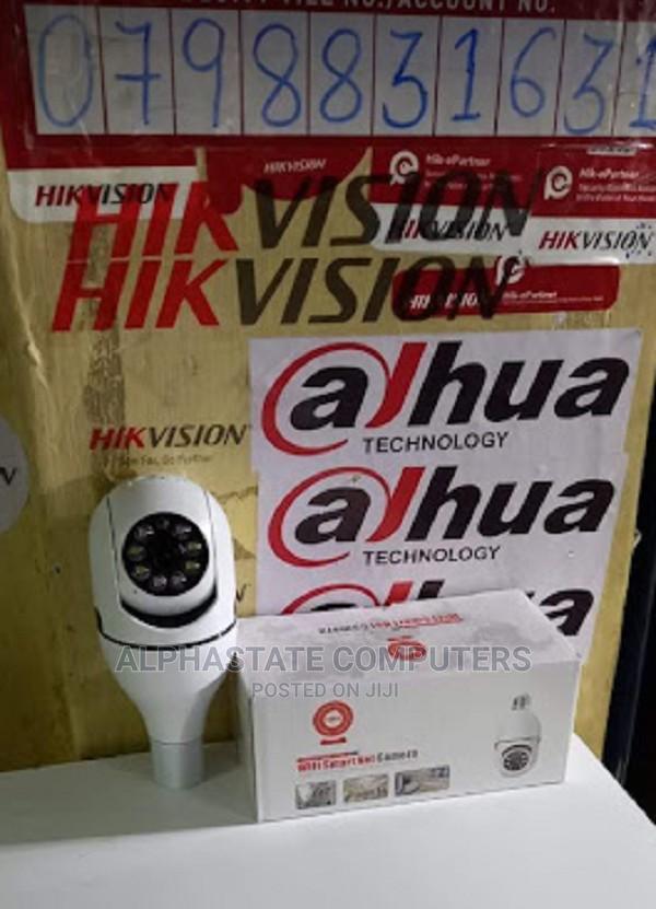 V380 PTZ Wireless Security Bulb Camera