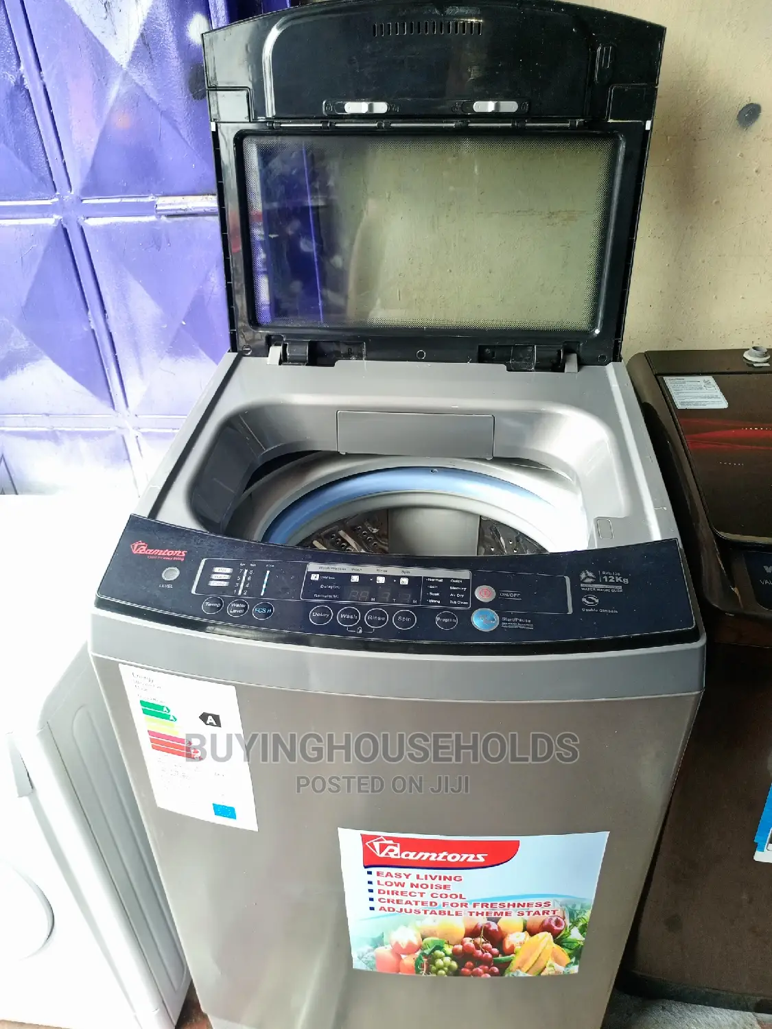 Ramtons 12kg Top Load Washing Machine