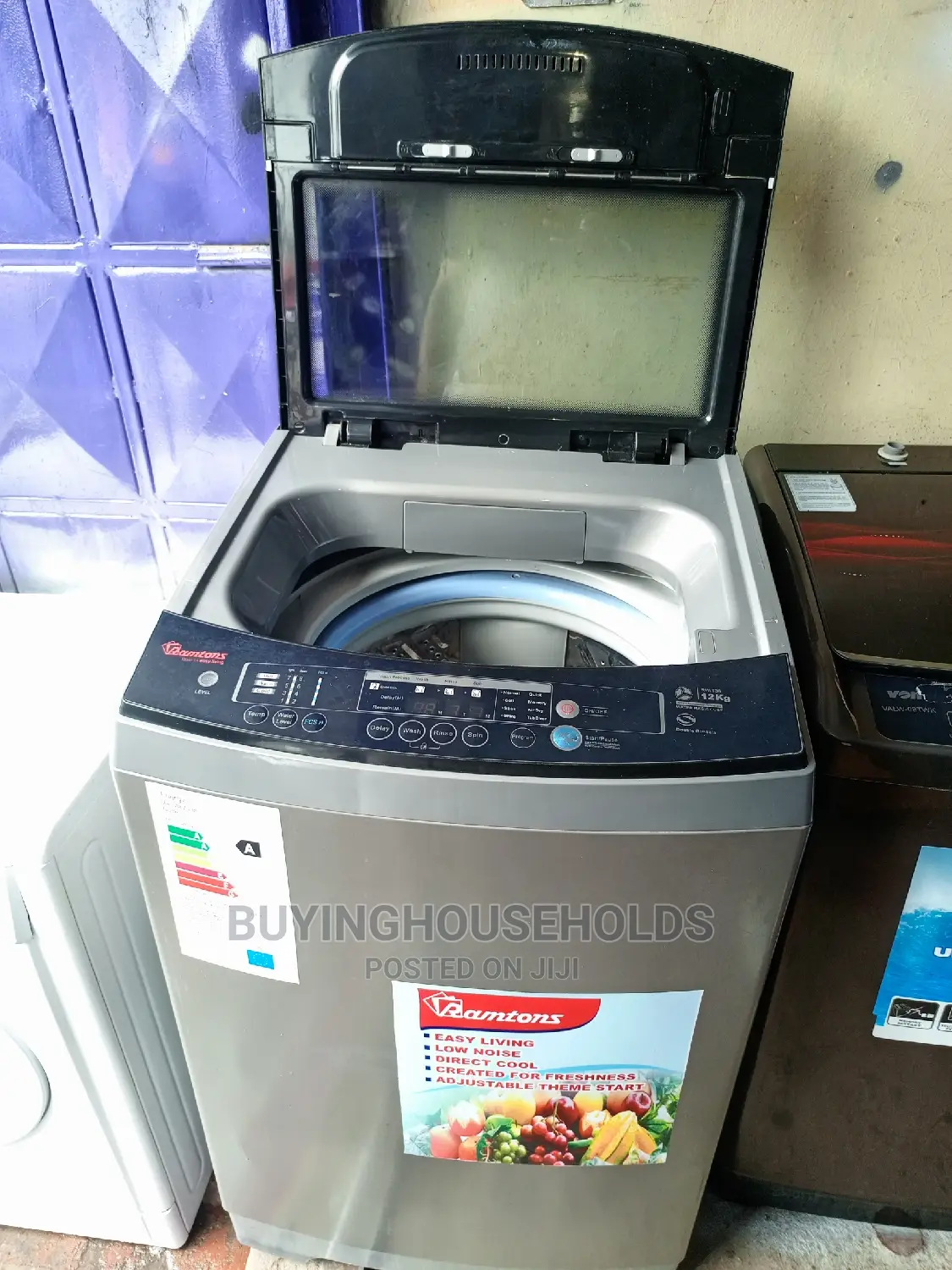 Ramtons 12kg Top Load Washing Machine