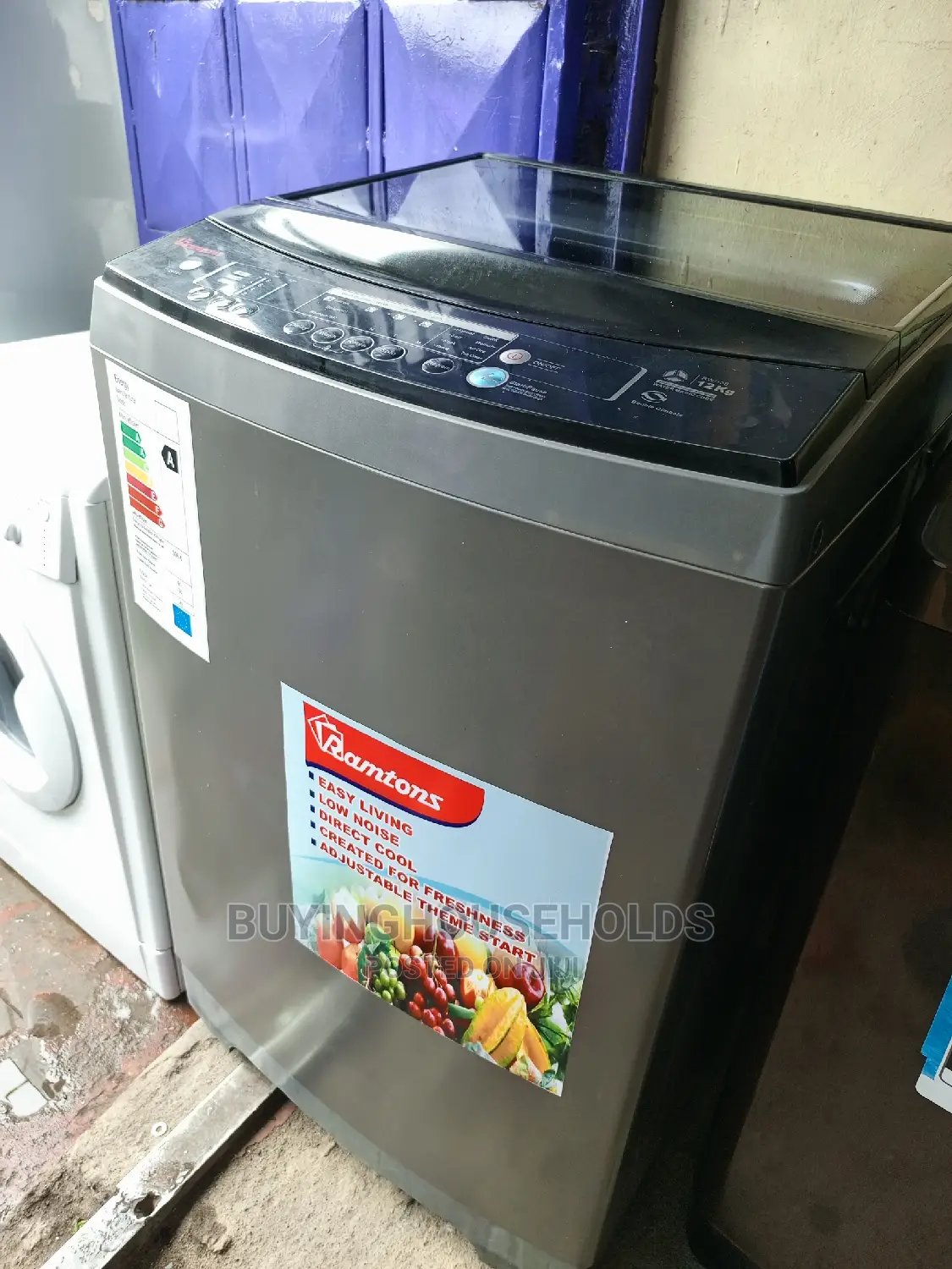 Ramtons 12kg Top Load Washing Machine