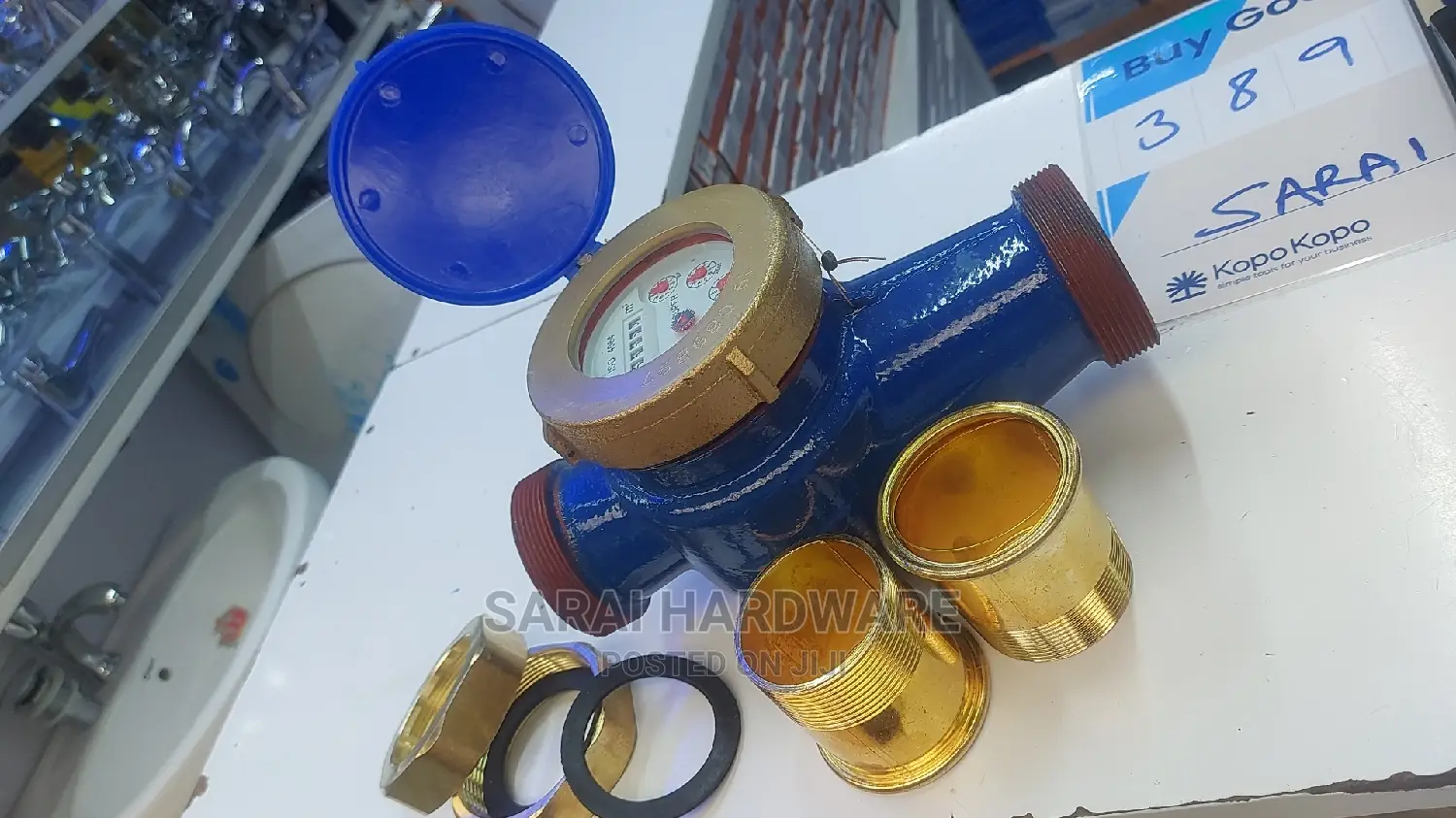 11/2 Water Meter