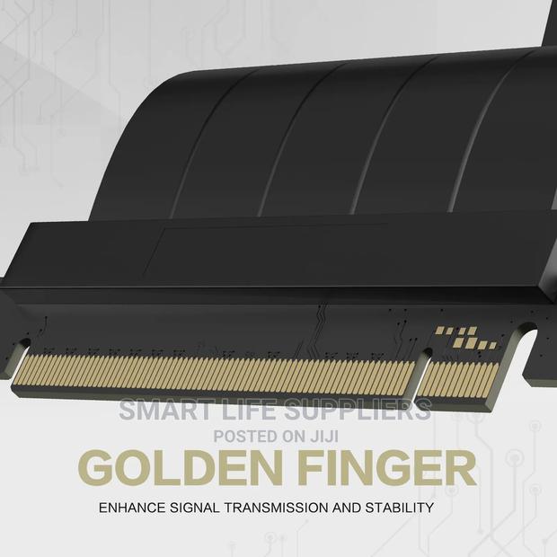 90 Degree PCIE 4.0 Graphics Card Riser Cable - thumbnail 2