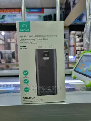Usams Power Bank Us-Cd191 Pb68 Pd20w + Qc3.0 30000mah