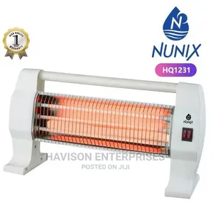 Nunix Room Heater With Three Heat Settings 400/800/1200