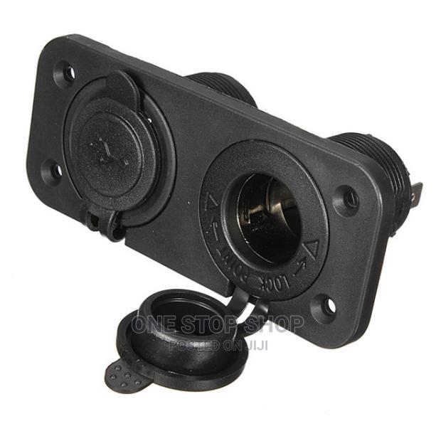 12v Usb Adapter+Cigarette Lighter