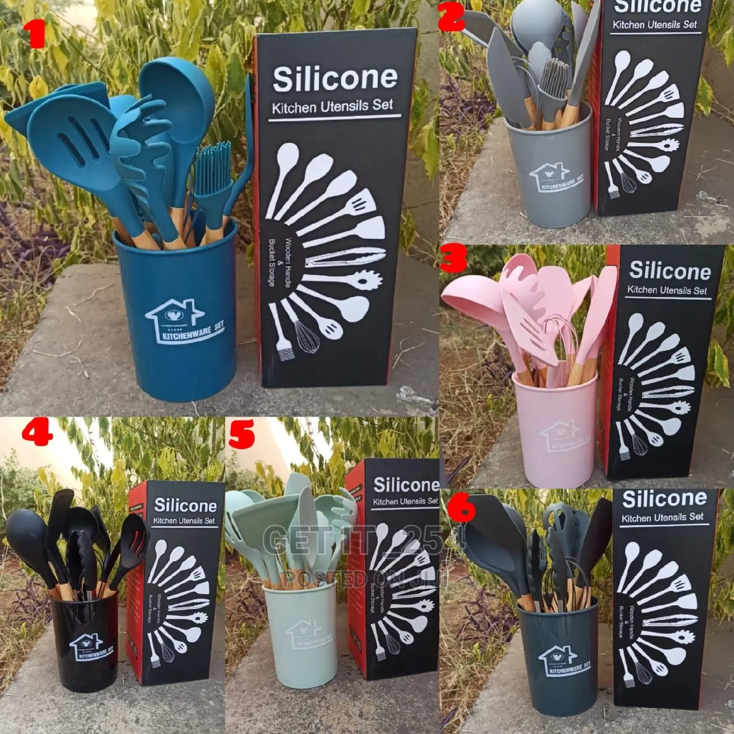 Silicone Spoon Set