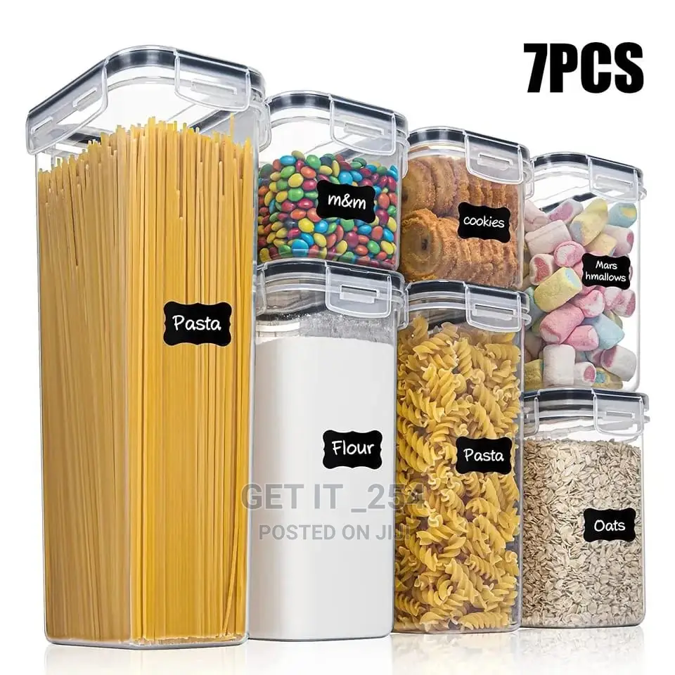 7pcs Food/Pantry Storage Containers