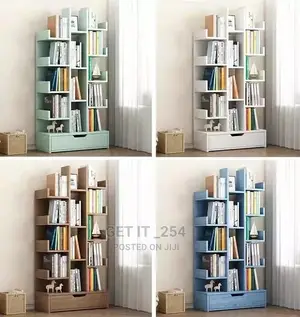 *Big Multipurpose Bookshelf With a Lower Drawer