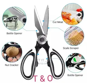 Stainless Steel Ultra Sharp Kitchen Scissors/Shear