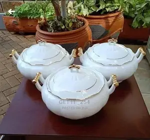 3 Piece Ceramic Serving Bowl Set