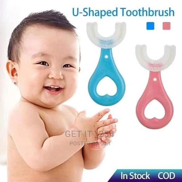 Silicone U Shaped Toothbrush - main view