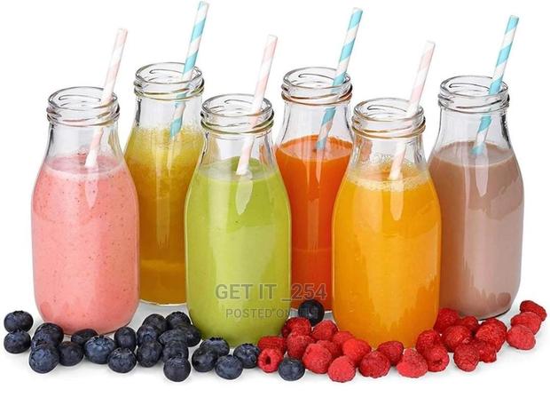 500 Ml Glass Bottle Per Set Of 6* - thumbnail 2