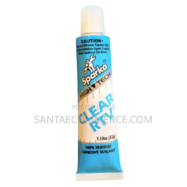 Sparko Hi-Temp Clear RTV Silicone Sealant