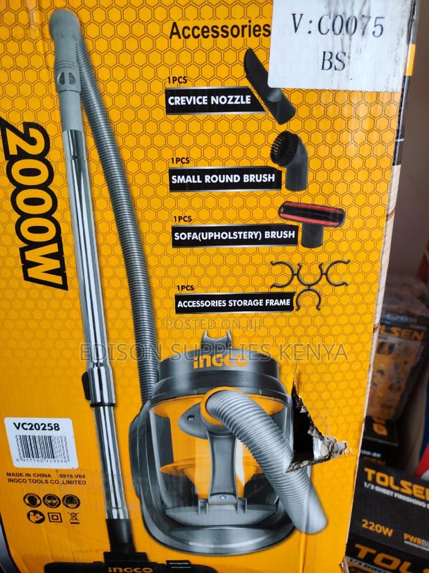 Ingco Vacuum Cleaner 2000W Bagless Vacuum Cleaner Heavyduty - thumbnail 4