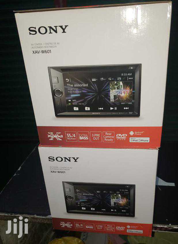 Sony Xav-w601 Stereo - main view