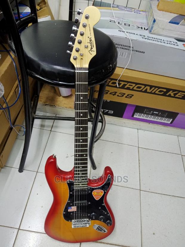 Electric Fender Guitar Stratocaster - main view