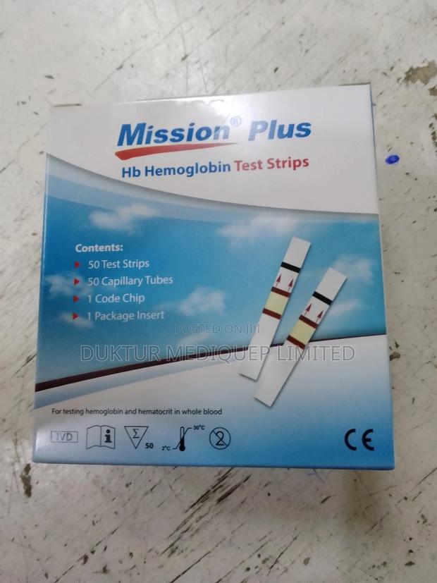 Hb Hemoglobin Test Strips 50 Strips - thumbnail 3