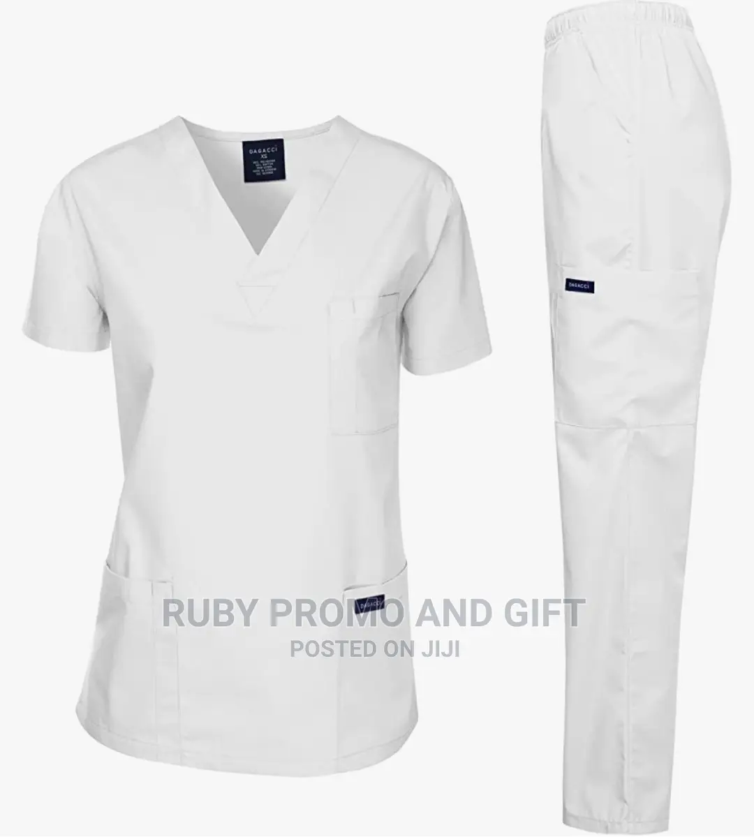 Premium Quality Hospital White Scrubs