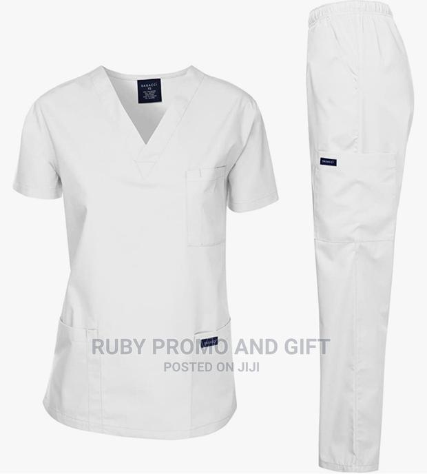 Premium Quality Hospital White Scrubs