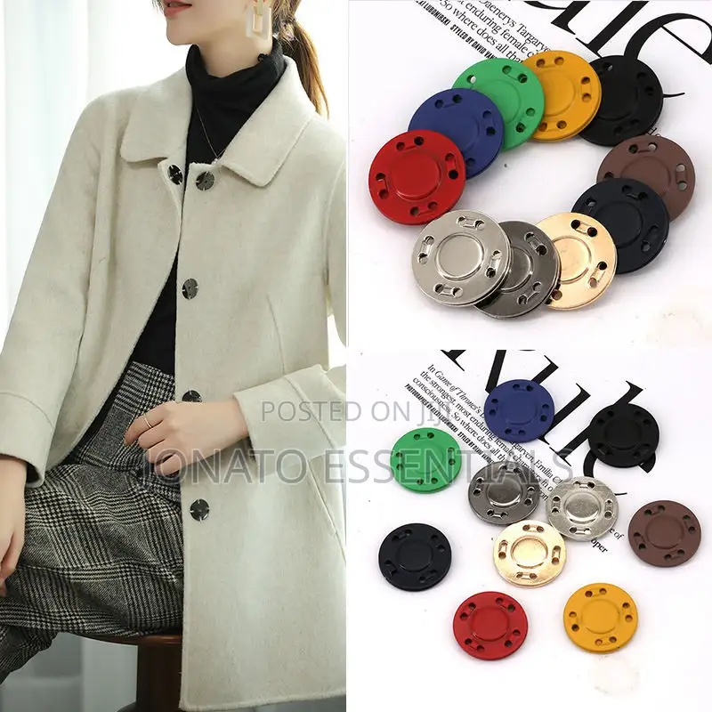 Pair of Magnetic Clothes Buttons