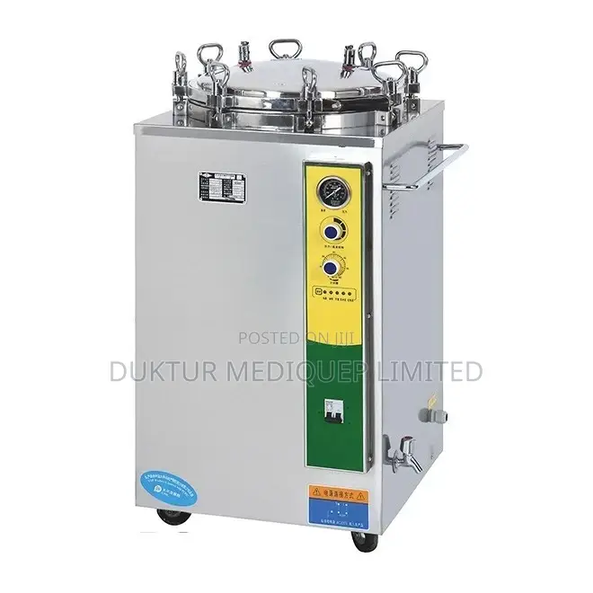Steam Autoclave Sterilization : Vertical Autoclave 50L