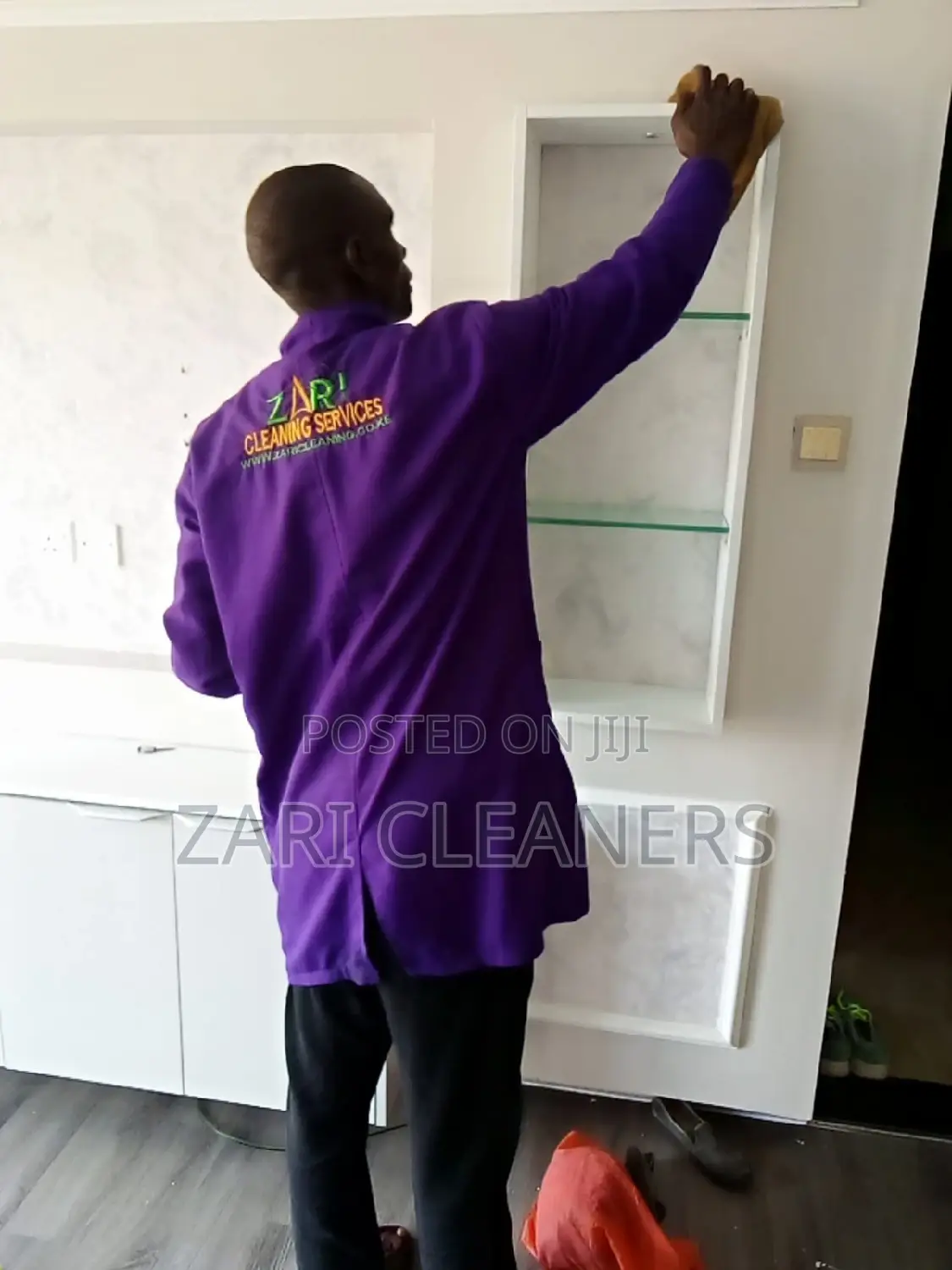 Interior Cabinet Cleaning