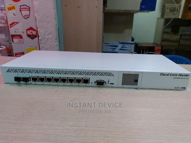 Mikrotik Cloud Core Router CCR1009-7G-1C-1S+ - main view