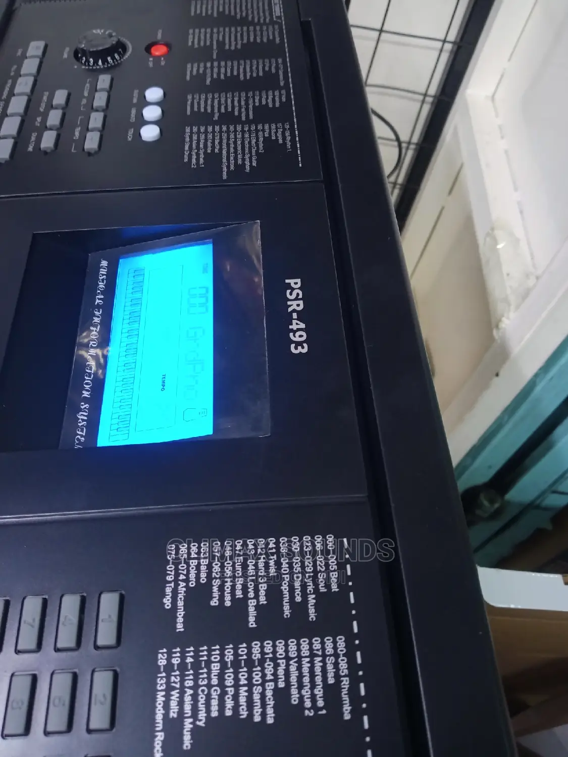 Psr -493 Professional Electronic Keyboard
