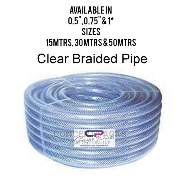 0.5" X 15mtrs Clear Braided
Pipe - main view