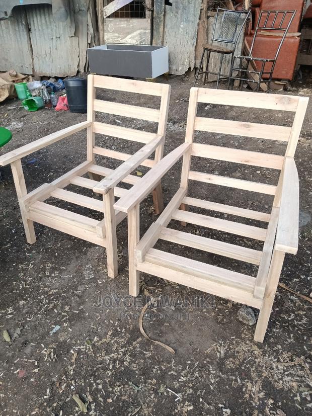 Wooden Balcony Chairs - main view