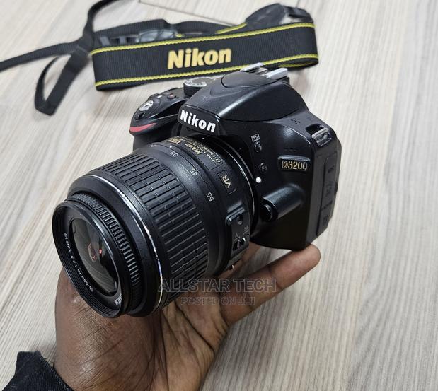 Nikon D3200 DSLR Camera With 18-55mm Lens Basic Kit (Black)