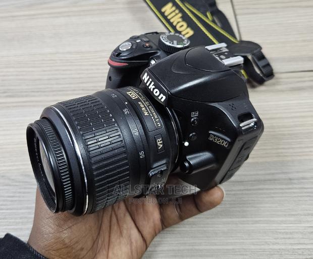 Nikon D3200 DSLR Camera With 18-55mm Lens Basic Kit (Black) - thumbnail 2
