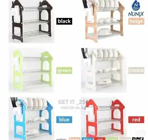3layer Metallic Dishrack
