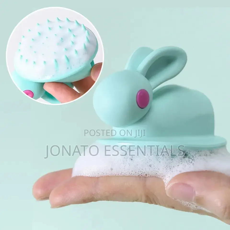 Silicone Shampoo Bathing Brush And Scalp Massager