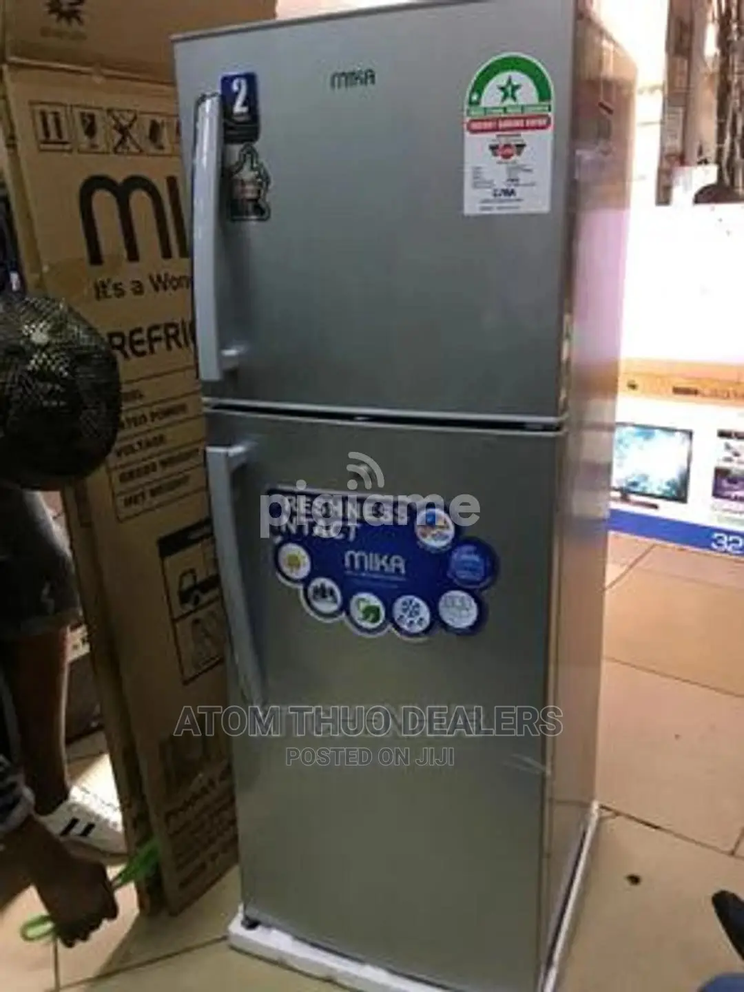 Mika 168L,Direct Cool Double Door Refrigeratore