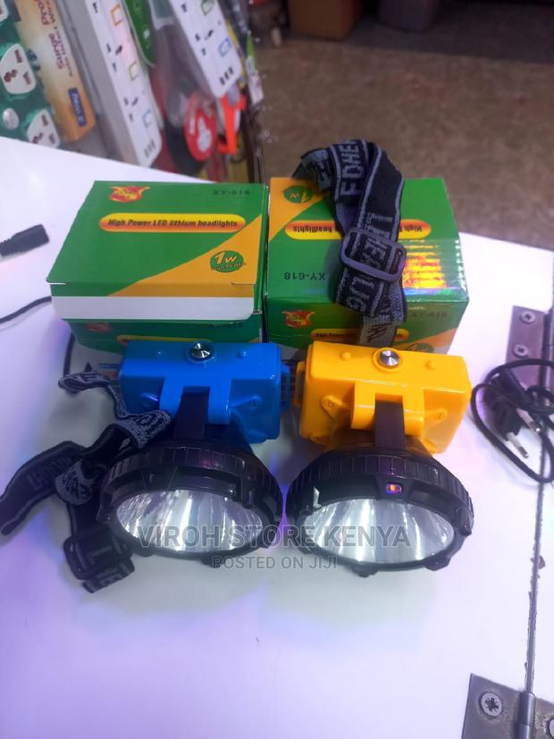 High Power LED Lithium Headlights -Rechargeable Xy-618