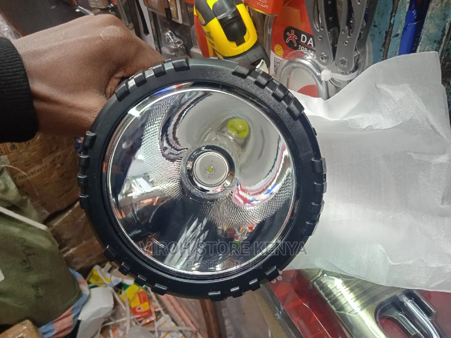 Rechargeable LED Emergency Security Torch