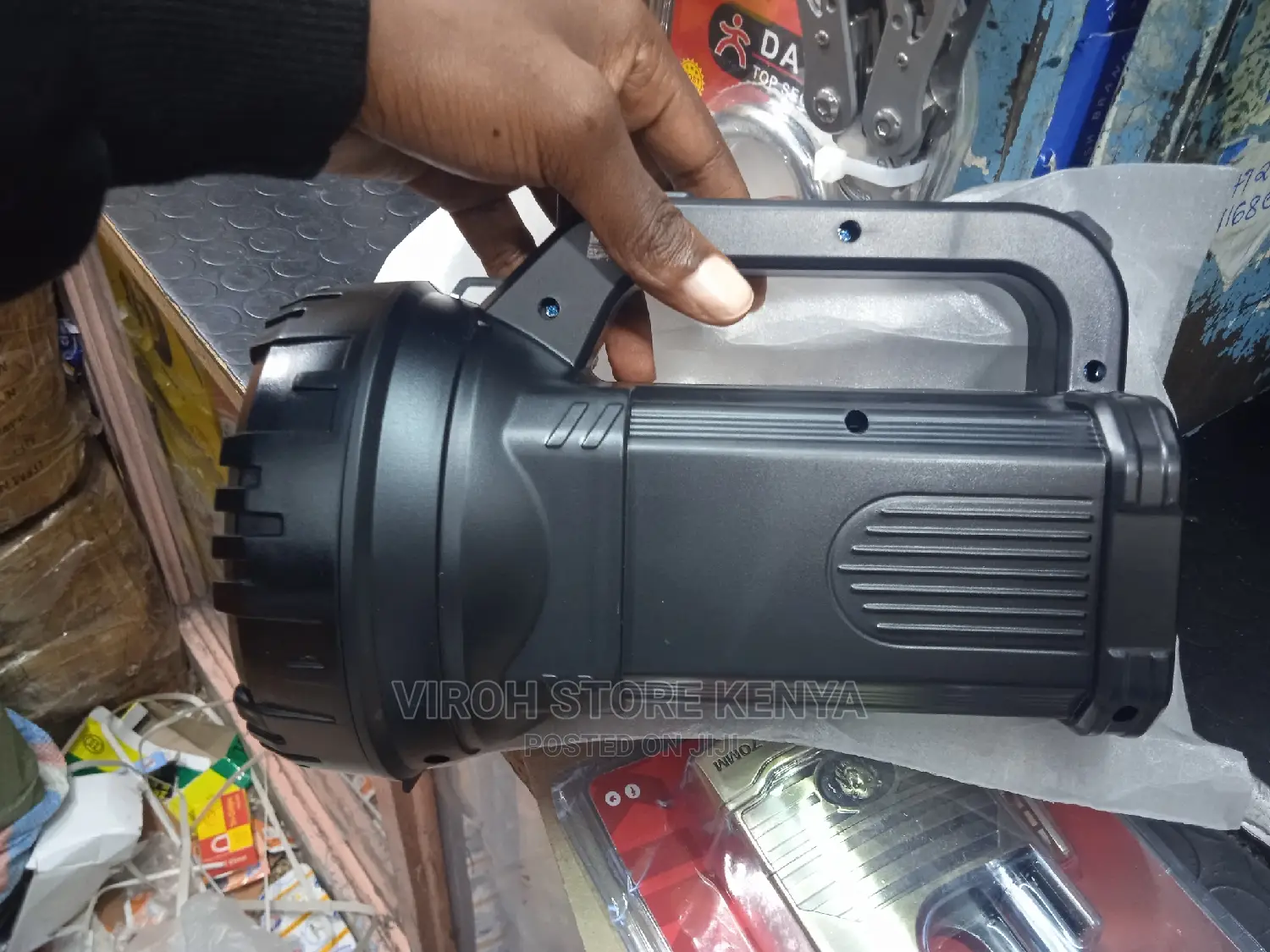 Rechargeable LED Emergency Security Torch