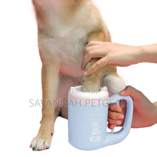 Urbadog Semi-Automatic Paw Plunger Cleaner, Blue