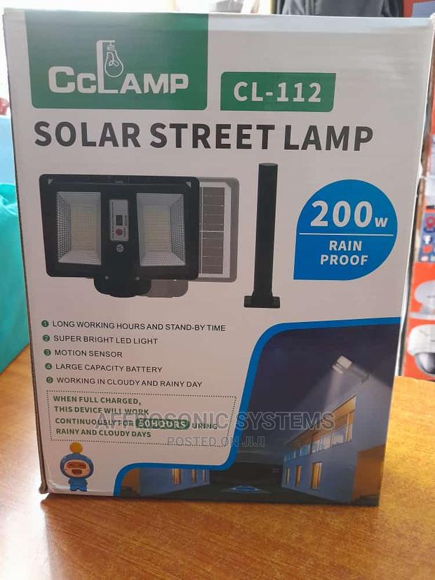 200 Watts Solar Street Lamp - main view