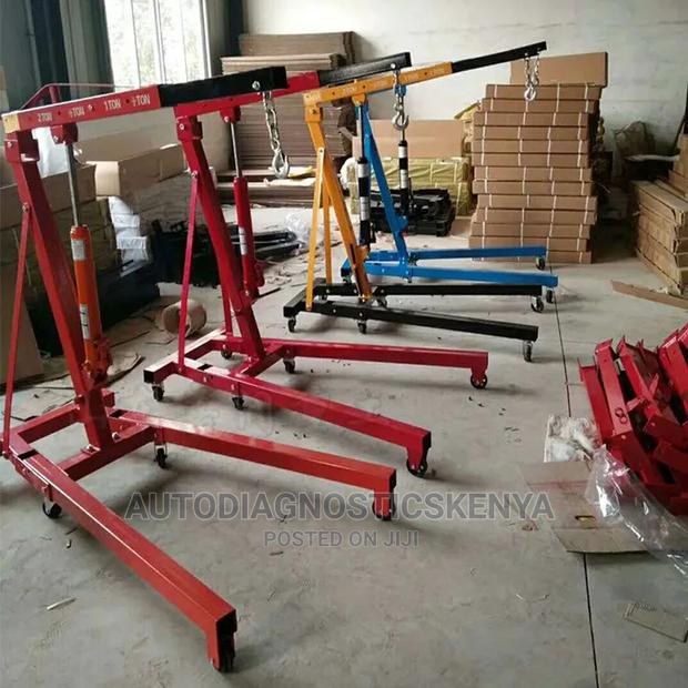 Hydraulic Engine Hoist Crane 2 Ton Capable Foldable - main view