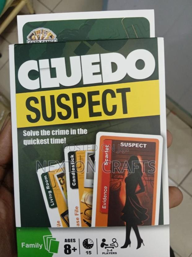 Cluedo Suspect Card Game - main view