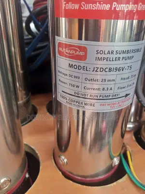 Rutanpump Submersible Water Pump 75m Head