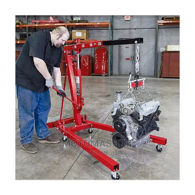 2ton Hydraulic Foldable Engine Hoist Crane Load Lifting
