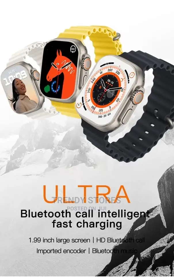 Ultra Bluetooth, Sports Fitness Water Proof Smart Watch