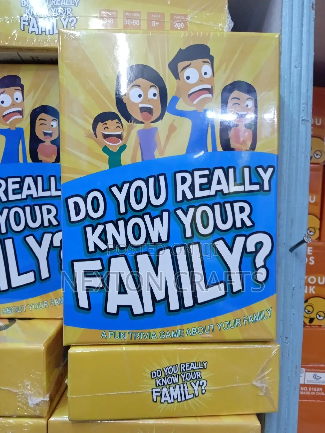 Do You Really Know Your Family? Card Game
