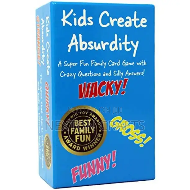 Kids Create Absurdity: Hilarious Card Game
