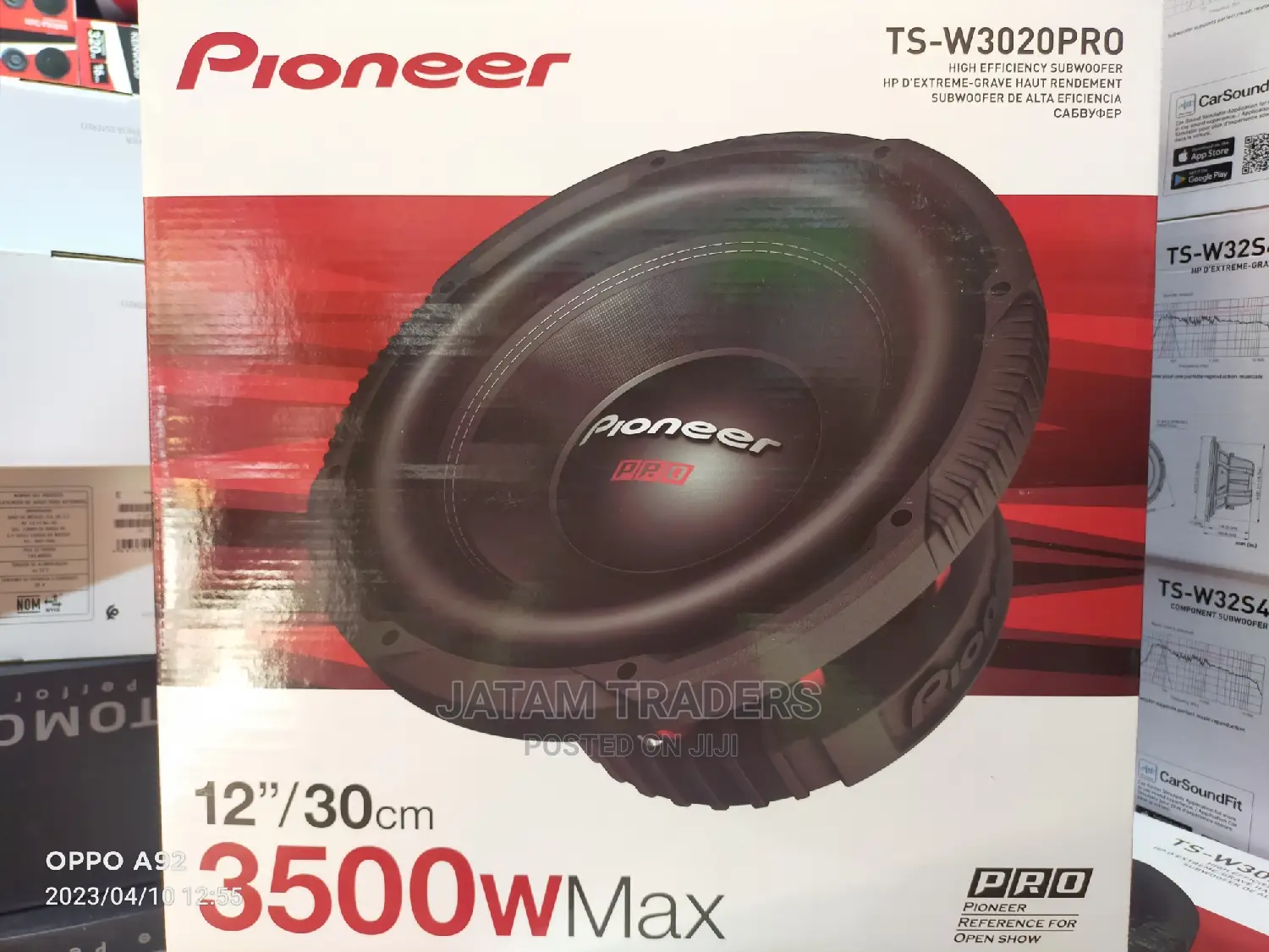 High Efficiency Pioneer Speaker, Double Coil